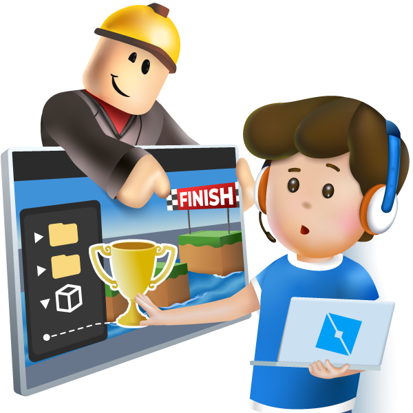 Первые шаги в мире Roblox Studio для детей
