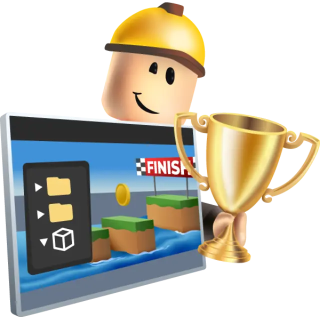 Курс "Первые шаги в мире Roblox Studio" для детей
